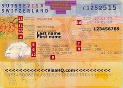 Dịch vụ làm Visa đi Thụy Sỹ