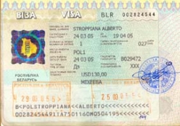 Dịch vụ làm Visa đi Belarus