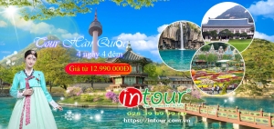 Tour Hàn Quốc - Seoul - Đảo Nami - Everland 12.900.000VNĐ (4N4Đ)