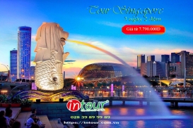 Tour Singapore - Garden By The Bay - Sentosa 7.700.000VNĐ (3N2Đ)