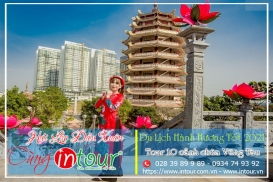 Tour Hành Hương tết: Tour đi 10 cảnh chùa Vũng Tàu (1 ngày) Tết Quý Mão 2023